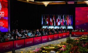 نشست وزرای امور خارجه کشورهای گروه بیست در بالی اندونزی