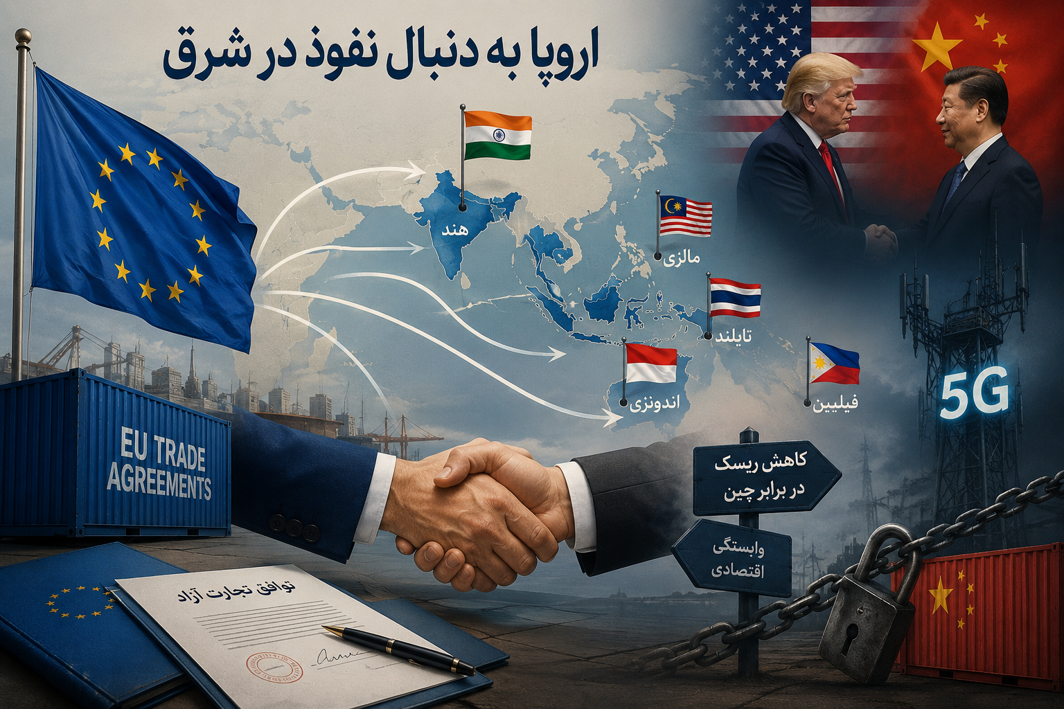 اتحادیه اروپا به دنبال نفوذ در شرق