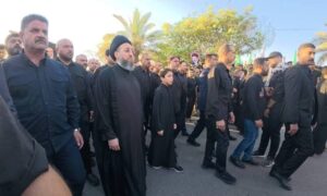 تشییع پیکر رهبر شهید انقلاب و خانواده ایشان در نجف اشرف