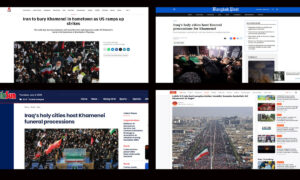 تداوم بازتاب گسترده مراسم وداع با رهبر شهید در رسانه‌های جنوب شرق آسیا
