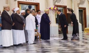حضور پادشاه و ملکه تایلند در مسابقه ملی تلاوت قرآن کریم